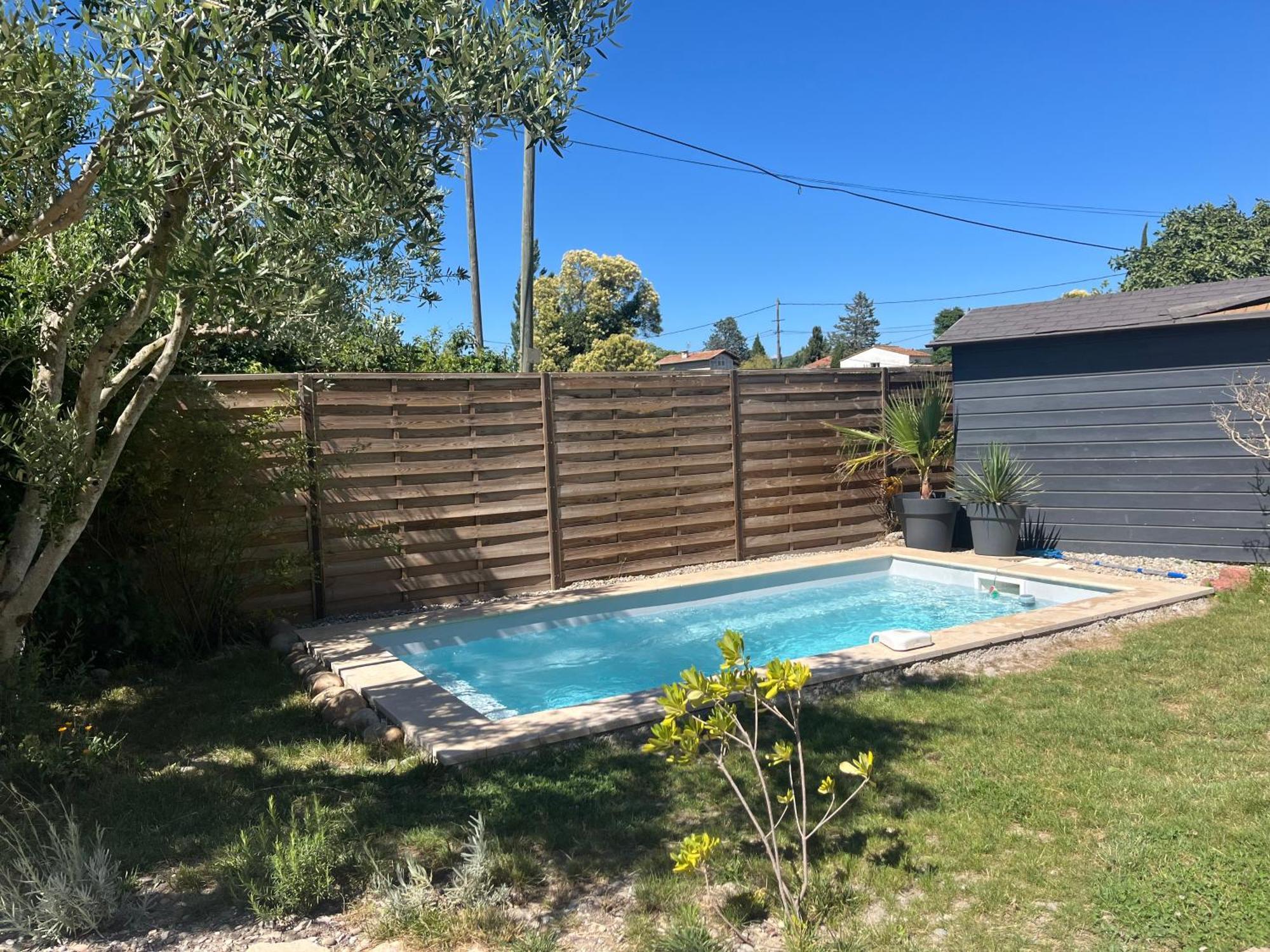 شقة Sasha'Blue-Terrasse Jardin-Park-Clim-Piscine LʼIsle-sur-la-Sorgue المظهر الخارجي الصورة